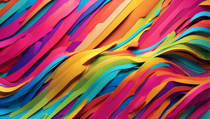 Colorful Abstract Lines Background Creating a Dynamic and Engaging Visual Experience