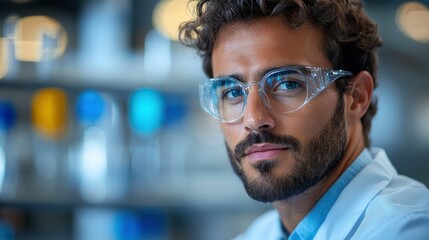 Obraz premium Laboratory technician using Karl Fischer titrator for moisture analysis