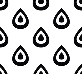 black and white seamless pattern