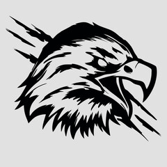 design logo icon illustration  art eagle