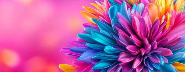 Obraz premium Vibrant Abstract Technology Background
