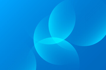 Blue Bokeh Light Background. Futuristic Abstract Business Banner. Wallpaper. Vector Illustration