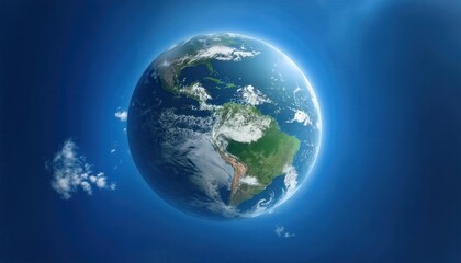 Stunning View of Earth from Space Highlighting Africa, the Middle East, and Europe. Vibrant Celebration of Earth Day's Beauty and the Importance of Global Conservation Efforts