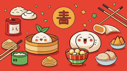 new years chinese food