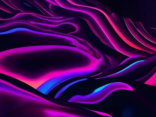 Obraz premium neon abstract marble pattern background futuristic