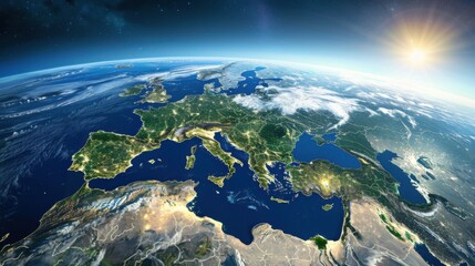 Fototapeta premium Planet Earth - Europe