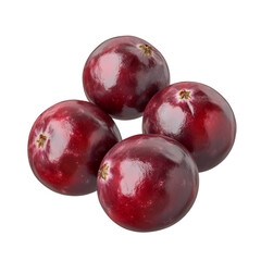 Obraz premium Ripe plum isolated on white background