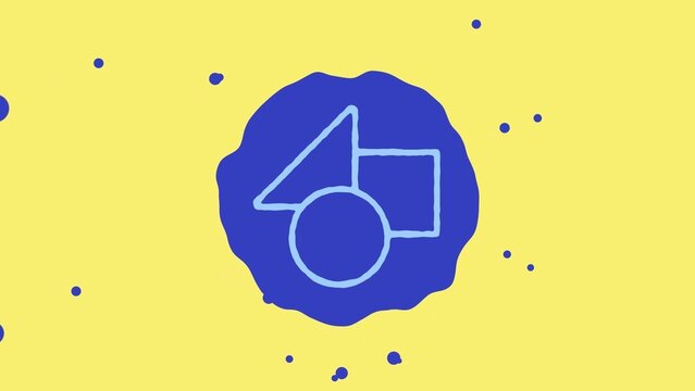 Animated Drawn Ink Splatter Logo Reveal