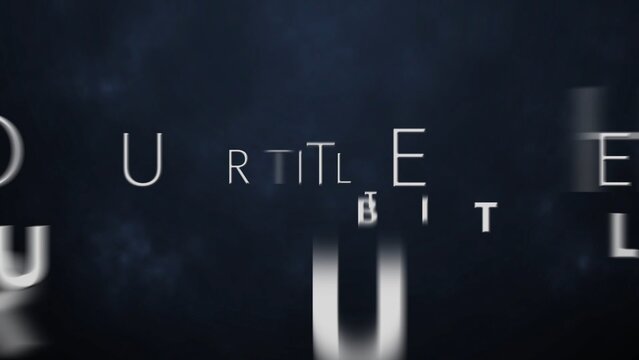 Cinematic Clouds Clean Title Intro