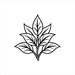  Artistic Decorative Plant Illustration in Vector Format