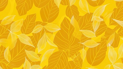 Obraz premium canary yellow seamless pattern wallpaper