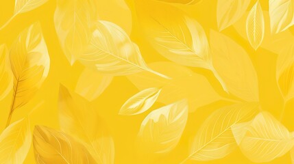 canary yellow seamless pattern wallpaper