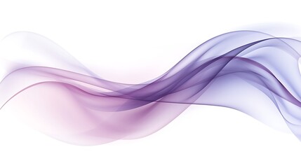 Abstract Lavender and Purple Waves Flowing Gently