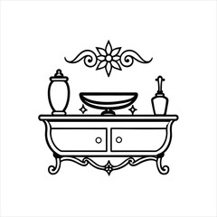 Sophisticated Bath Vanity Vector for Creative Projects