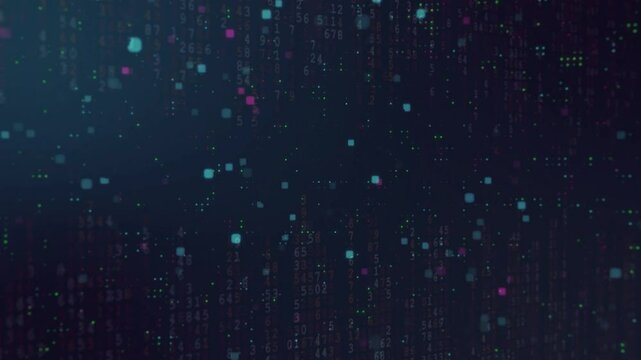 abstract geometric binary background