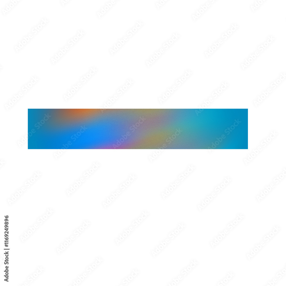 Poster rectangle gradient banner