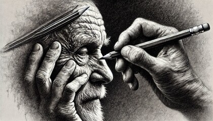 portrait of a person generative Al