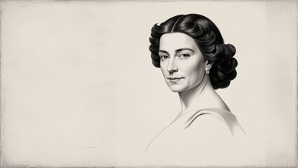 portrait of a woman generative Al