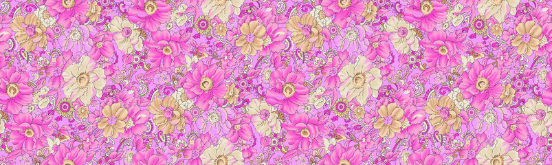 Dynamic Flow of Digital Abstract Art