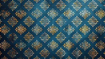 cerulan seamless pattern wallpaper