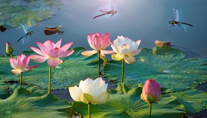 pink lotus flower
