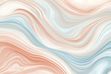 Obraz premium Vibrant abstract marble texture with a mix of soft pastel pink, blue, and white swirls.