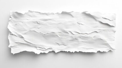 ripped edges of white paper create a dynamic textured canvas inviting creativity and expression isolated on a stark white background showcasing the beauty of simplicity and imperfection