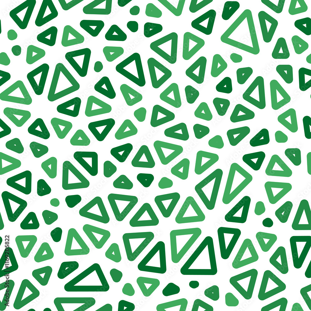 Poster triangle shapes background. compact triangles size. mono tone style. rounded triangles outlined. rep