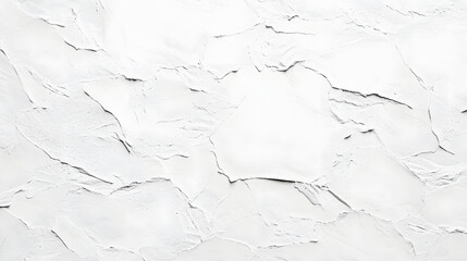 White textured wall surface with cracks and crevices