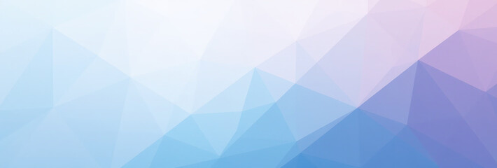 Obraz premium calming abstract background features shades white blue purple geometric