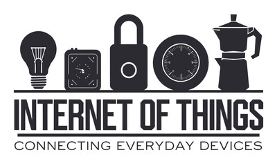 Internet of things vector graphics
