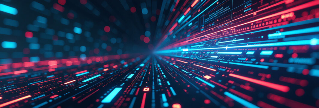 futuristic technology blends abstract modern elements visually striking backdrop display