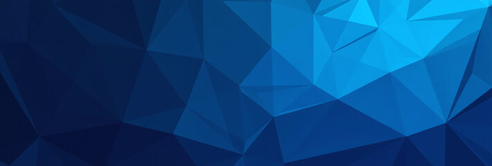 Obraz premium polygonal space classic blue design element often used tech