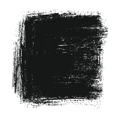 Hand draw grunge scribble square