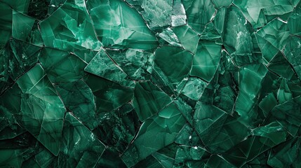 Obraz premium emerald seamless pattern wallpaper