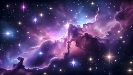 Fototapeta premium stars in the sky background