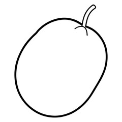 illustration of an apple