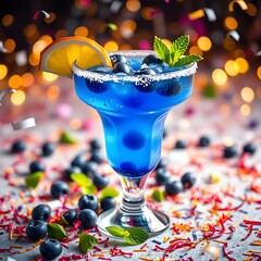 Blueberry Cocktail at a Celebration