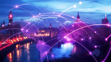 Global Network: A Stunning Visualization of Interconnectedness