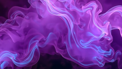 Obraz premium Swirling Hues of Smoke in an Abstract Design 