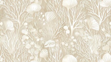 ivory seamless pattern wallpaper
