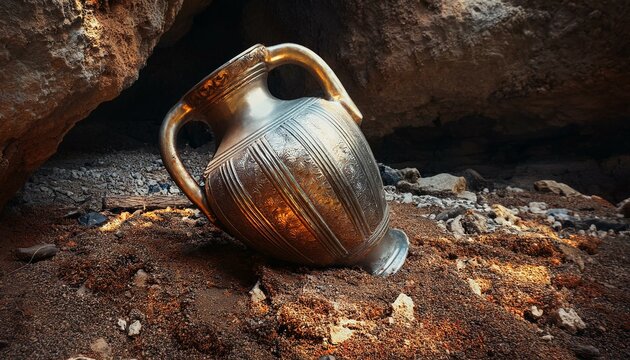 an old barrel lost/found in the mountains
