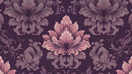 mauve seamless pattern wallpaper