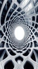Architectural Marvel: A Symphony in Grey Concrete