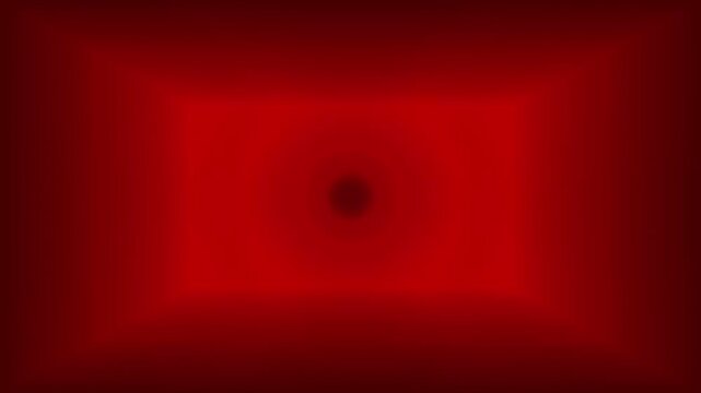 3D abstract red shape animation tech background. Red digital virtual animation backdrop