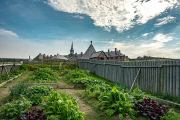 Fortress Louisburg Food Garden