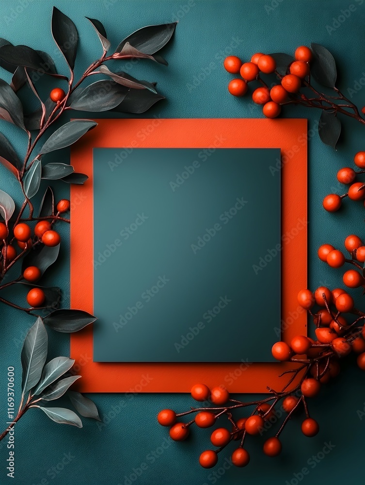 Poster a modern and minimalist styled graduation cap with an empty space on the left side representing a cl