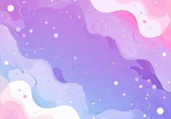 Minimalistic pastel blue and purple background with abstract shapes, dots, and lines, featuring a soft gradient effect and empty space for text