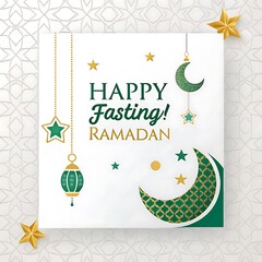 professional  new style Fasting Ramadan design background