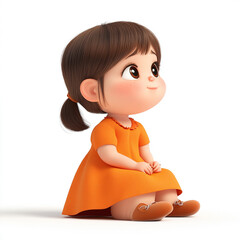 little child playing with toy